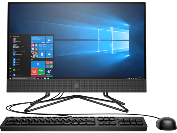HP All-In-One desktop PC 200 G4, Intel Core i5-10500 4GB RAM, TB  HDD, 1920 x 1080 FHD Year Warranty